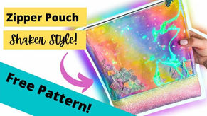 The Shaker Zipper Pouch - Free Sewing Tutorial from Studio 7t7