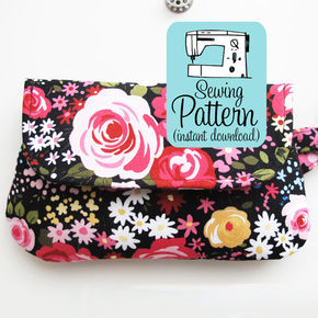 Foldover Zip Wristlet PDF Sewing Pattern – Sew and Sell!