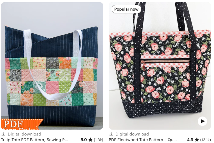 Quilted Tote Patterns
