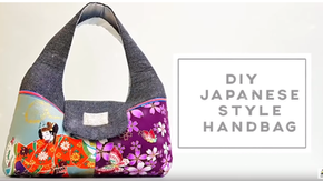 Japanese-Style Hobo Bag