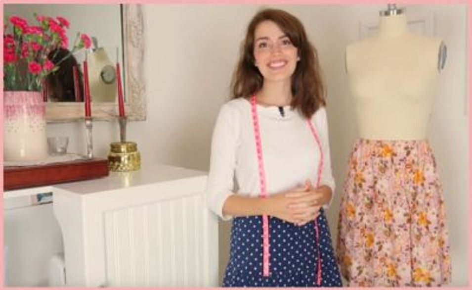 Gathered Tier Skirt Sewing Tutorial by Paige Handmade