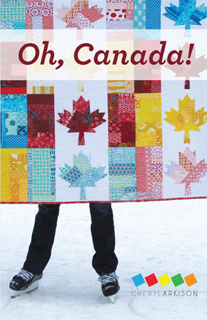 Oh Canada! Maple Leaf Quilt Block