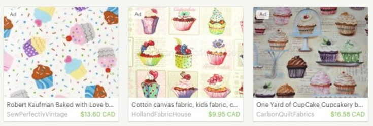 cupcake fabric – Etsy CA