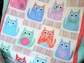 Copycats Quilt Pattern - Applique