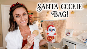 Santa Cookie Treat Bags