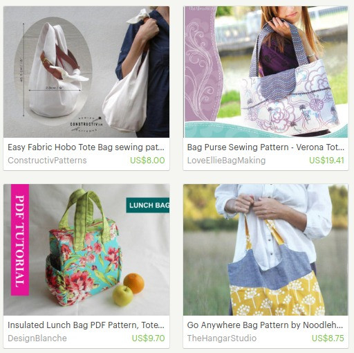 tote bag sewing patterns