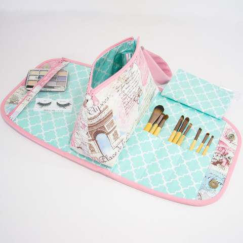 The Beauty Cosmetic Bag Sewing ePattern from Sewn Ideas