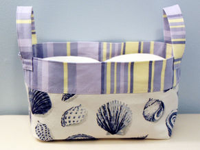 Reversible Household Storage Basket – Free Sewing Tutorial