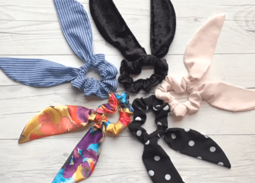 hair scrunchie sewing tutorial