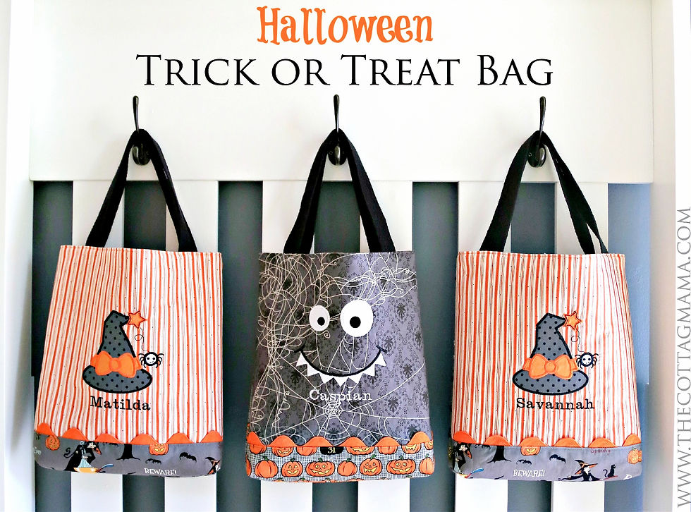 Sew Whimsical Halloween Totes