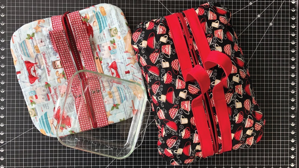 Hot Dish Carrier Fat Quarter Friendly