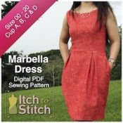 Itch To Stitch Digital Sewing Pattern Marbella Ad 2 200 x 200