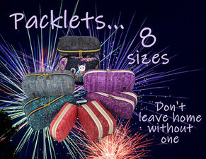 The Packlets Pattern Set in Eight Sizes