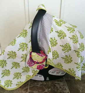 Infants Snap-on Car Seat Pouch