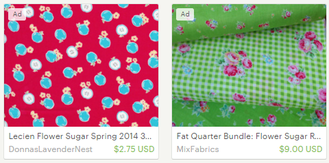 lecien flower sugars fabrics
