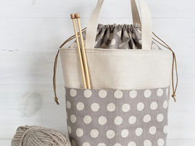 Marta Drawstring Bag Pattern - Two Sizes