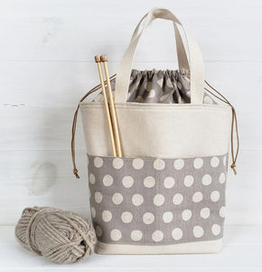 Marta Drawstring Bag Pattern - Two Sizes