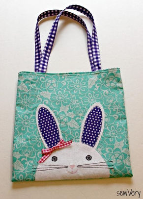 The Bunny Face Bag – Free Sewing Tutorial