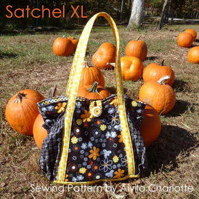 The Aivilo Satchel - Large Tote Bag Sewing Pattern
