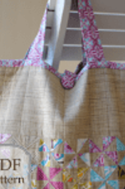 "The Sophie" Beach Bag PDF Sewing Pattern
