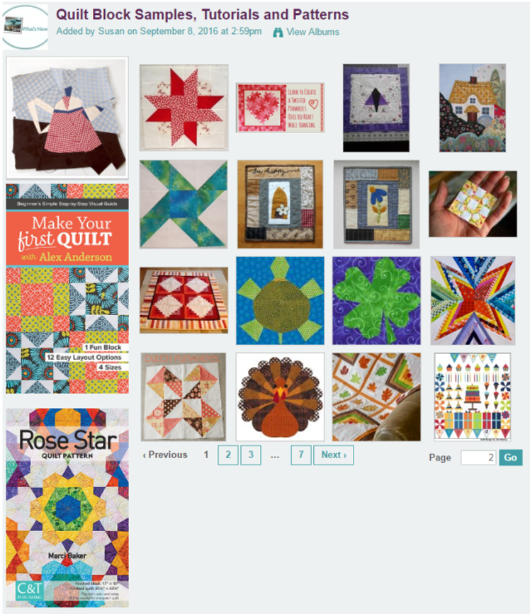 Quilt Block Samples