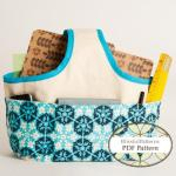 Multi-size Storage Basket with Handle - PDF Sewing Pattern