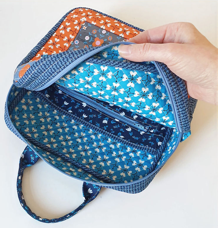 Fair and Square Project Bag sewing pattern