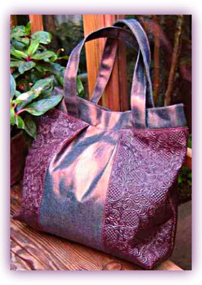 Burnished Denim Bag – Free PDF Sewing Pattern + Seams Stitching Basics