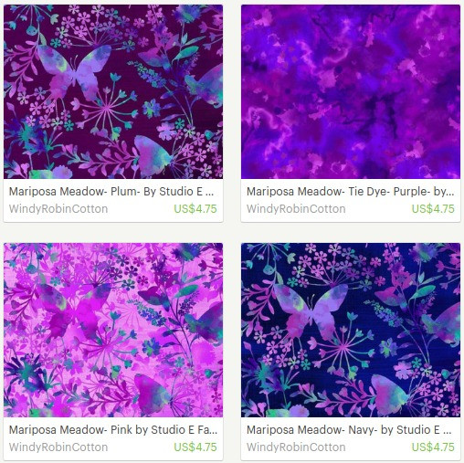 mariposa meadow fabric