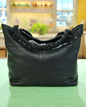 Recycled Leather Handbag Sewing Project