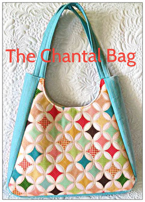 The Chantal Bag + The Swirl Hook Machine Quilting Tutorial