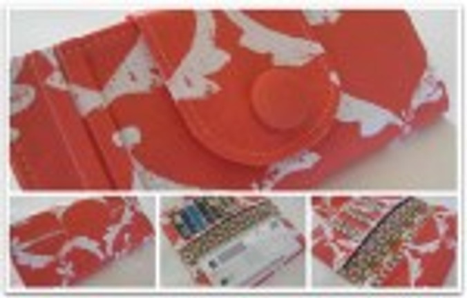 Penelope Wallet Checkbook Sewing Pattern PDF