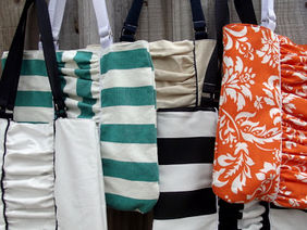 Pretty Ruched Tote – Free Tutorial