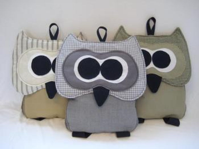 owl backpack sewing pattern from the sewing loft