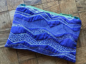 Free Motion Quilting – Create a Unique Zippered Pouch