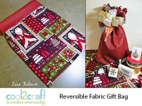 Holiday Gift Bags to Sew – Free Video Tutorial Series