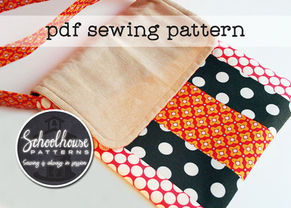 The Varsity Patchwork Messenger Bag – Sew and Sell