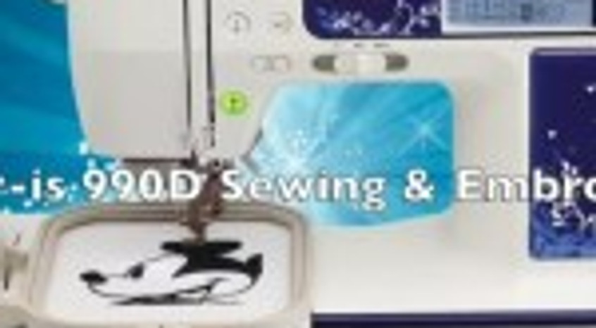 Make Packing Lunch Fun with Disney Designs and the Brother 990D Sewing + Embroidery Machine