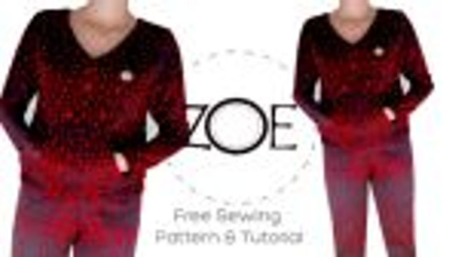Sew a Cozy Winter Leisure Suit - Free Sewing Patterns - from Zoe DIY