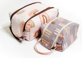 Double Zip Cosmetic Pouch - Multi-size