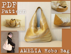 The Amelia Hobo Handbag – Sew and Sell