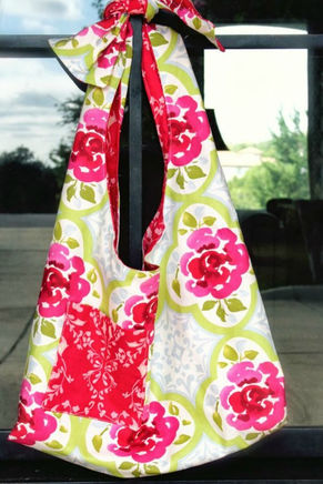 Reversible Boho Hobo Sling Bag – Free Sewing Pattern and Tutorial