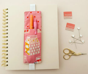 How to Sew a Pen Holder Bookmark - Beginner Friendly