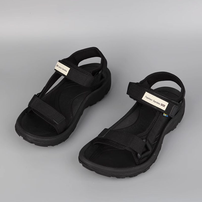 Thumbnail: Classic Summer Flat Women's Sandals Simple Beach Sandals Outdoor Casual Sport Sa