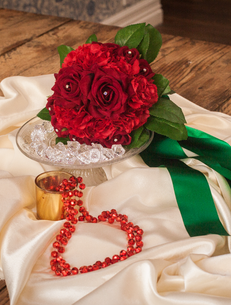 Small Red Brides Bouquet