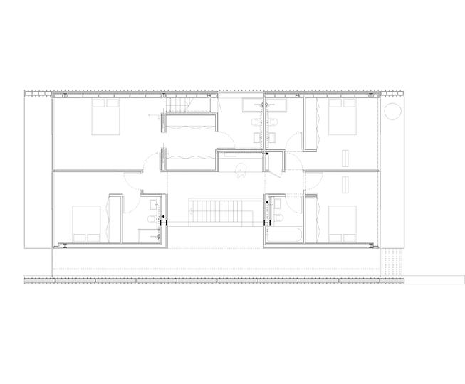 timber wood russwood thermal house concrete glass glazing darras hall ponteland sutherland hussey harris