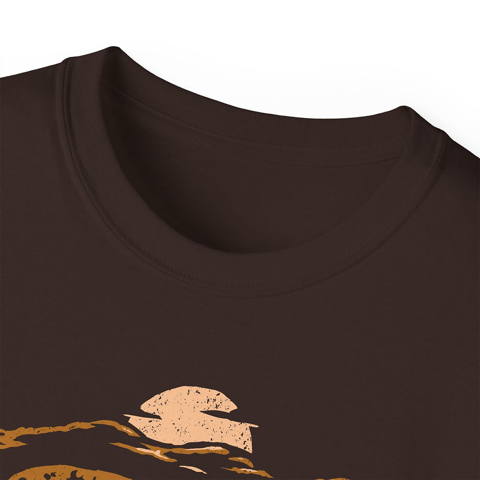 Thumbnail: Unisex Emily Nicole Bison Front Graphic Tee