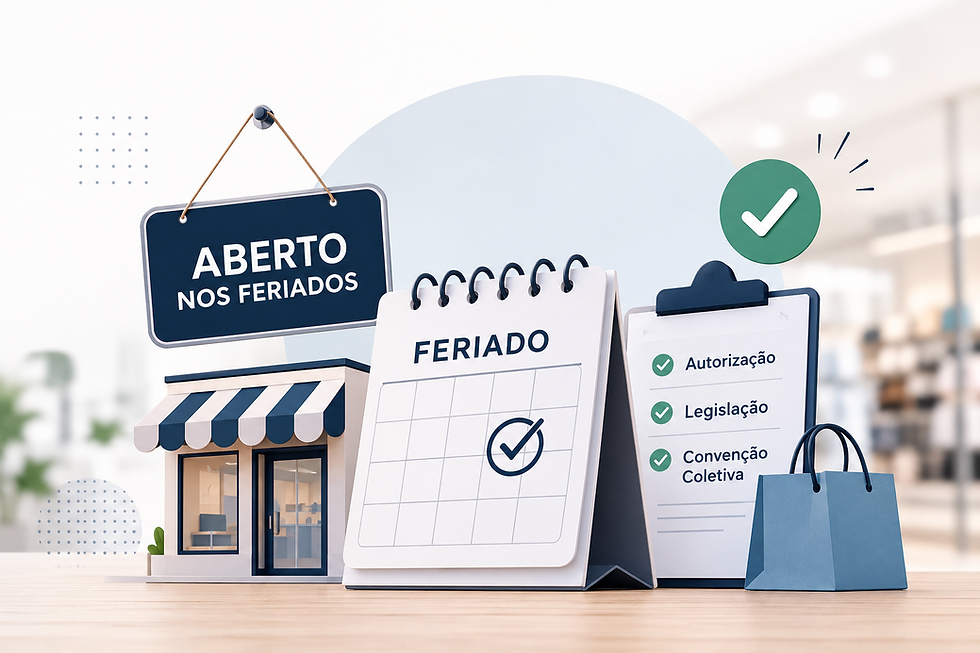 Sua empresa pode abrir nos feriados? Entenda as novas regras do MTE para o comércio