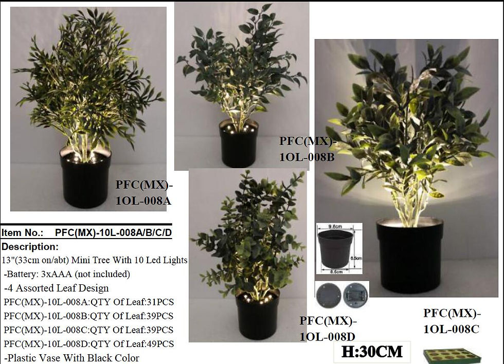 20190828 Mini Tree with LED light