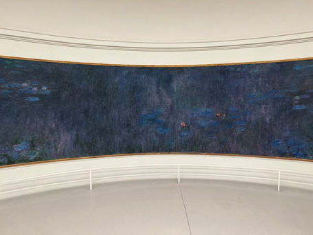 The Cooling Blues of Monet’s Water Lilies